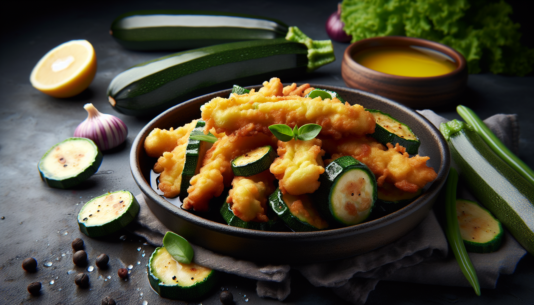 zucchine pastellate